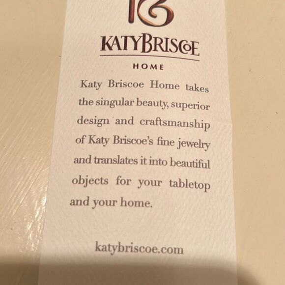 New in box Katy Briscoe Home Bone China White Bisque Small Pitcher 5” Giftable - Picture 9 of 13